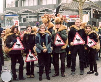 Elchwarnung in Viersen